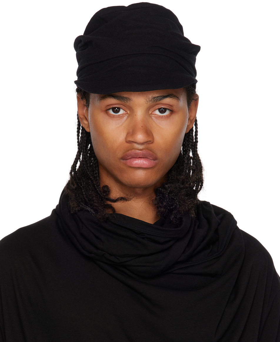 SSENSE Exclusive Black Beanie by Julius on Sale