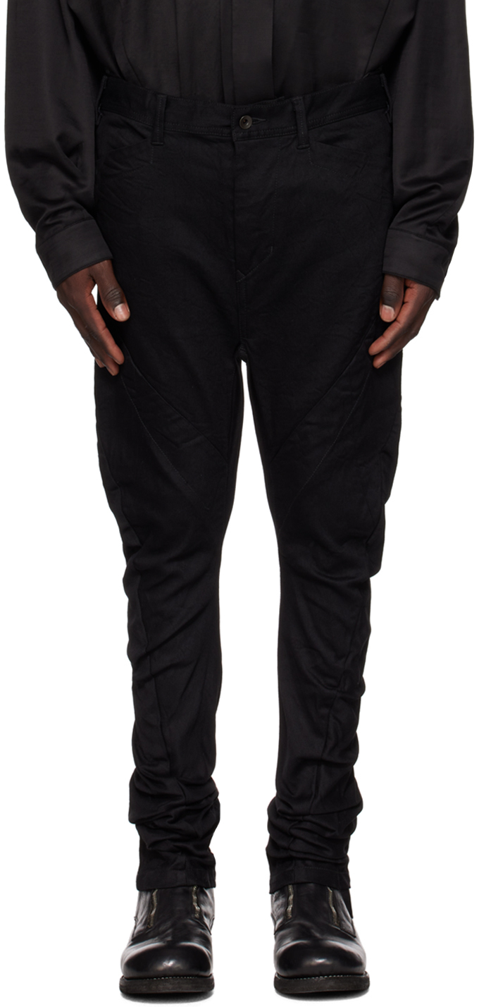 Black Edge Seam Jeans