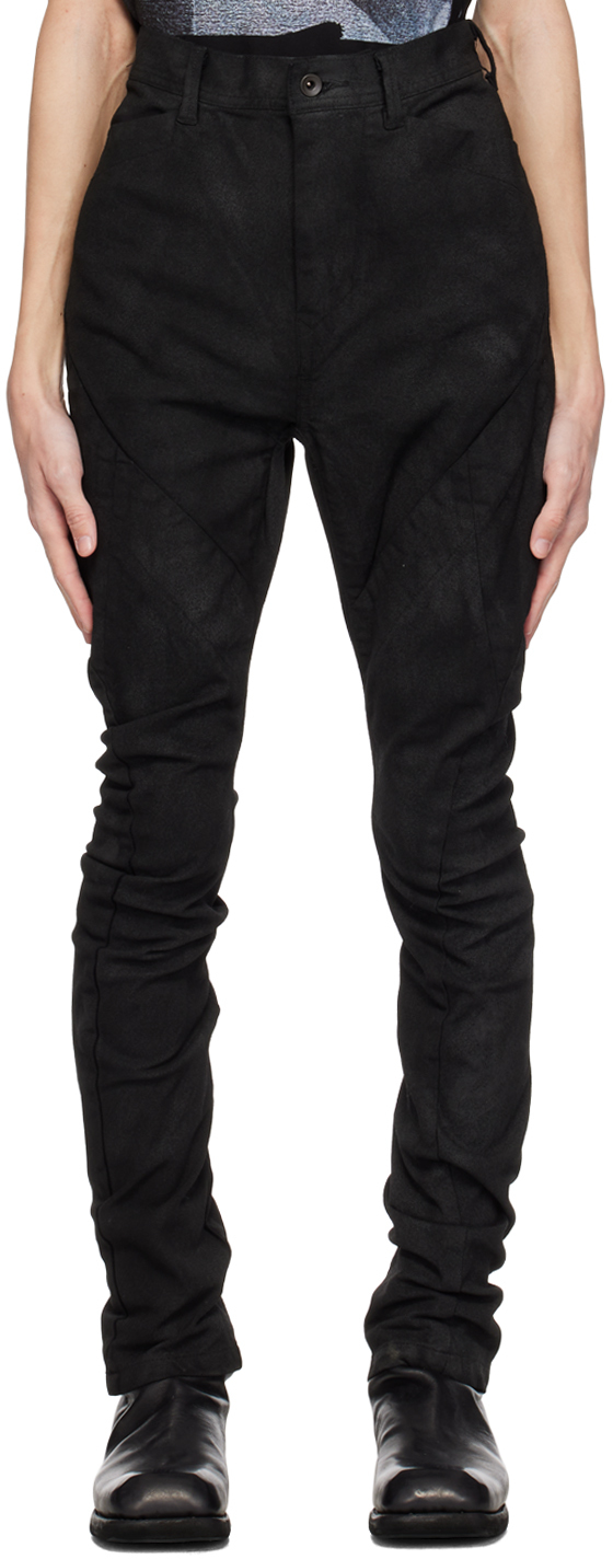 Black Edge Seam Jeans by Julius on Sale