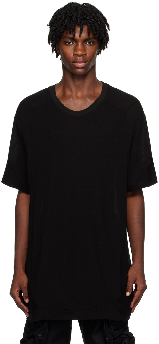 Black Edge Seam T-Shirt