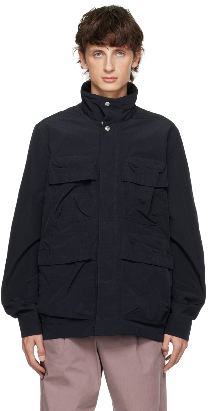 Shop Ps By Paul Smith Navy Zip Jacket In 49 Blues