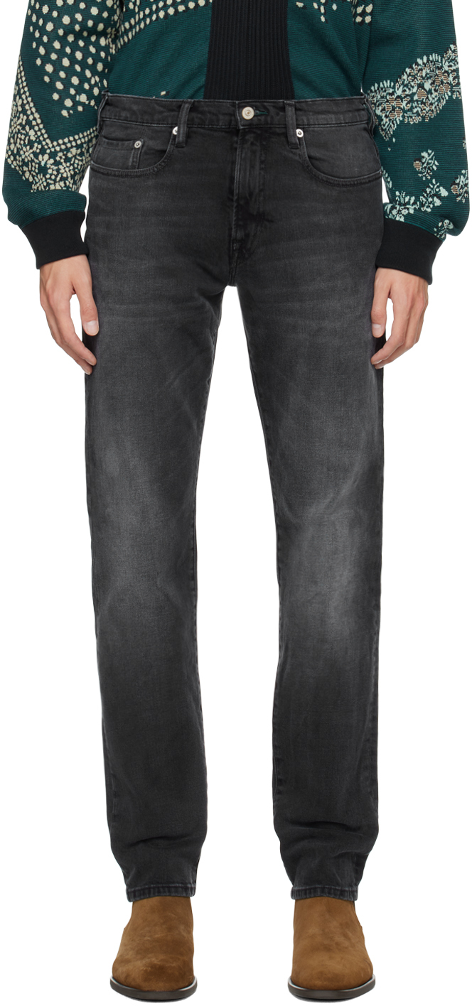 Ps By Paul Smith Gray Faded Jeans In Ant