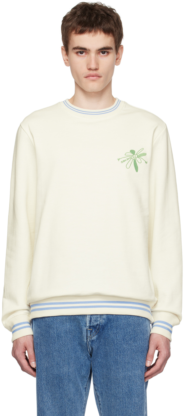 Off-White Flower Sweatshirt
