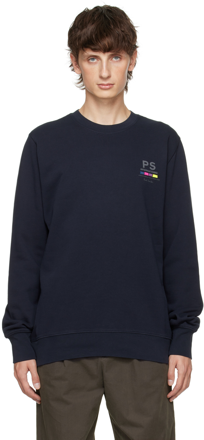 Navy 'International' Sweatshirt