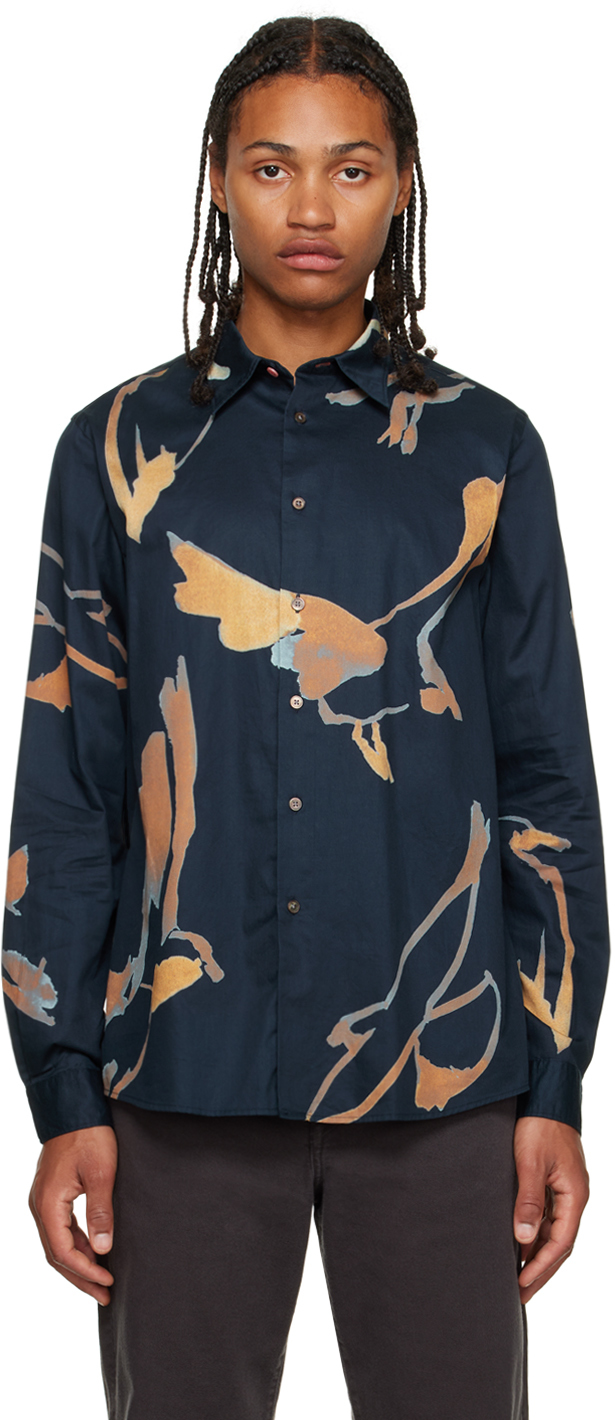 Navy Lapwing Shirt