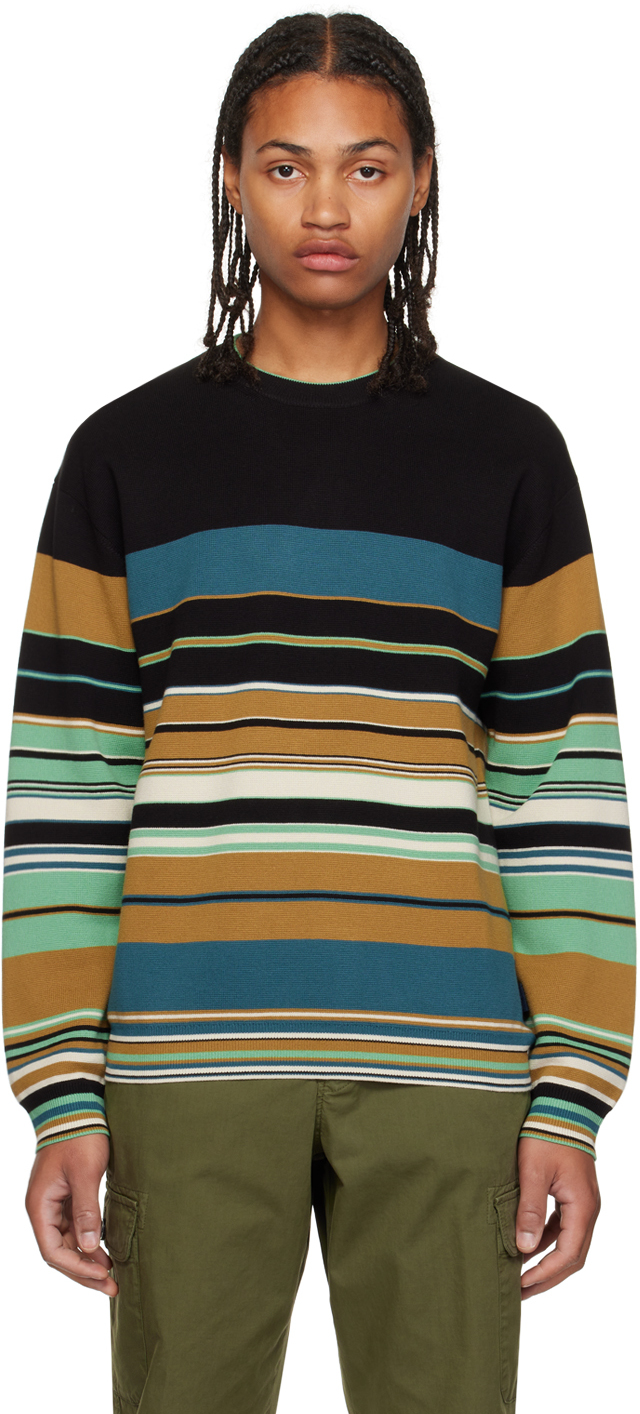 Ps By Paul Smith Ps Paul Smith Man Jumper Black Size Xl Organic Cotton
