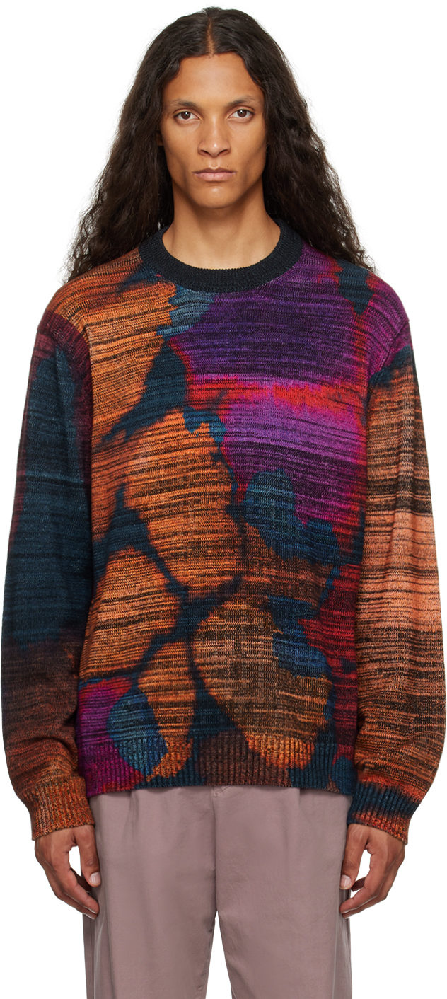 Multicolor Jacquard Sweater