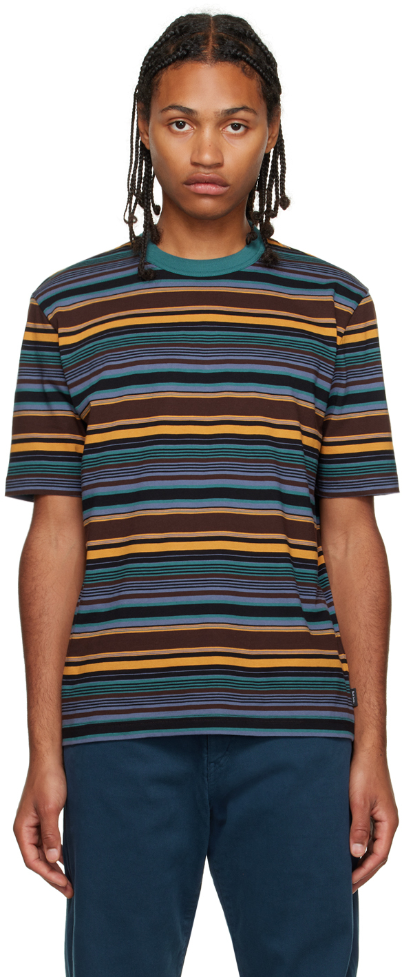 PS by Paul Smith Multicolor Stripe T-Shirt
