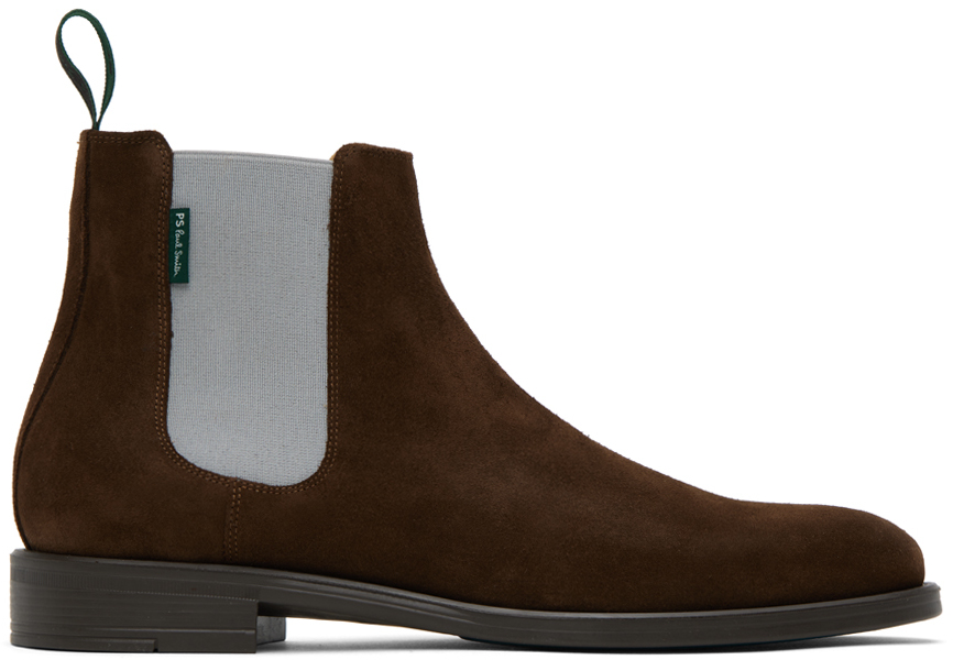 Brown Cedric Chelsea Boots