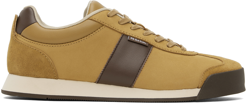 Ps By Paul Smith Tan Tallis Sneakers In 62 Browns