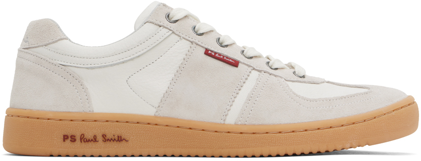 PS by Paul Smith: White Roberto Sneakers | SSENSE Canada