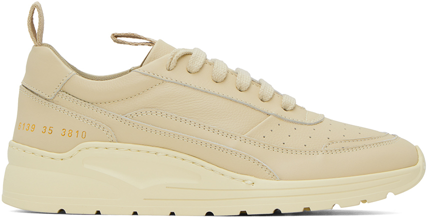 Common Projects Beige Track 90 Sneakers