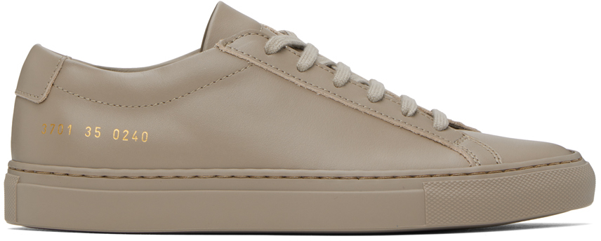 Taupe Achilles Low Sneakers