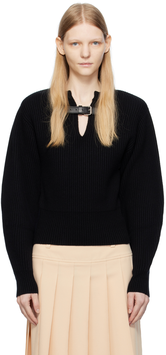 16Arlington Black Egra Sweater