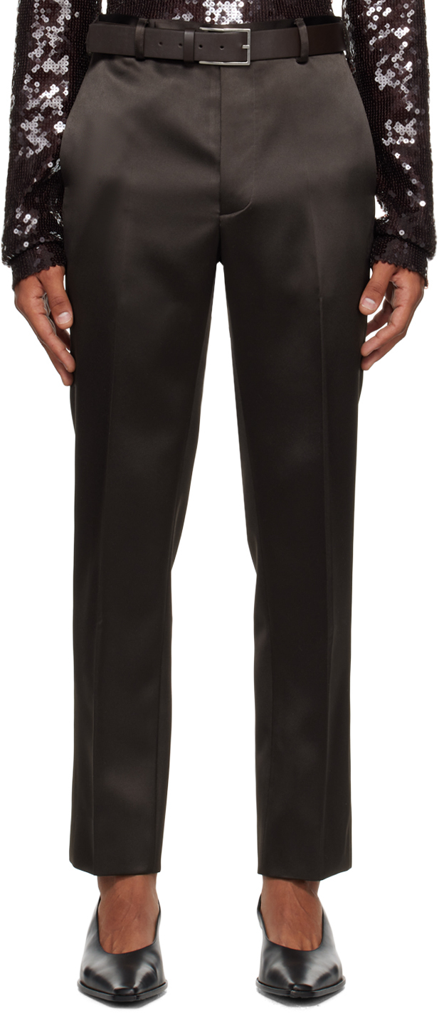 SSENSE Exclusive Brown Lyta Trousers