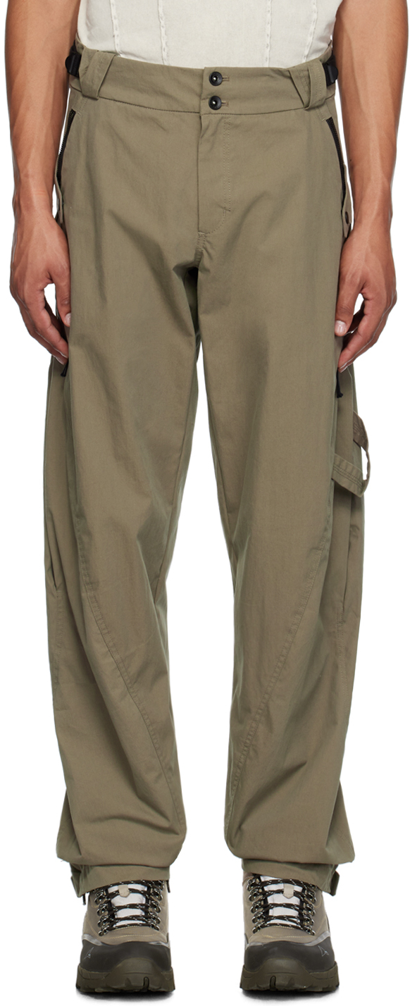 Taupe Cinch Trousers