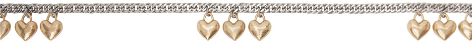 Silver Heart Body Chain