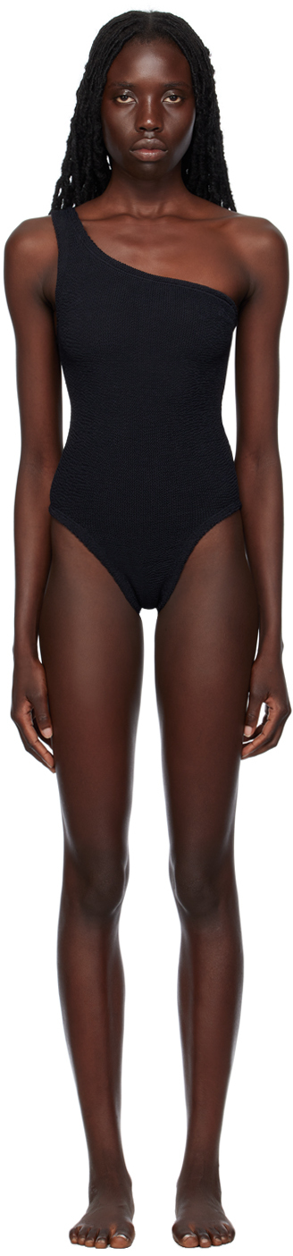 Hunza G Black Nancy One-piece Swimsuit