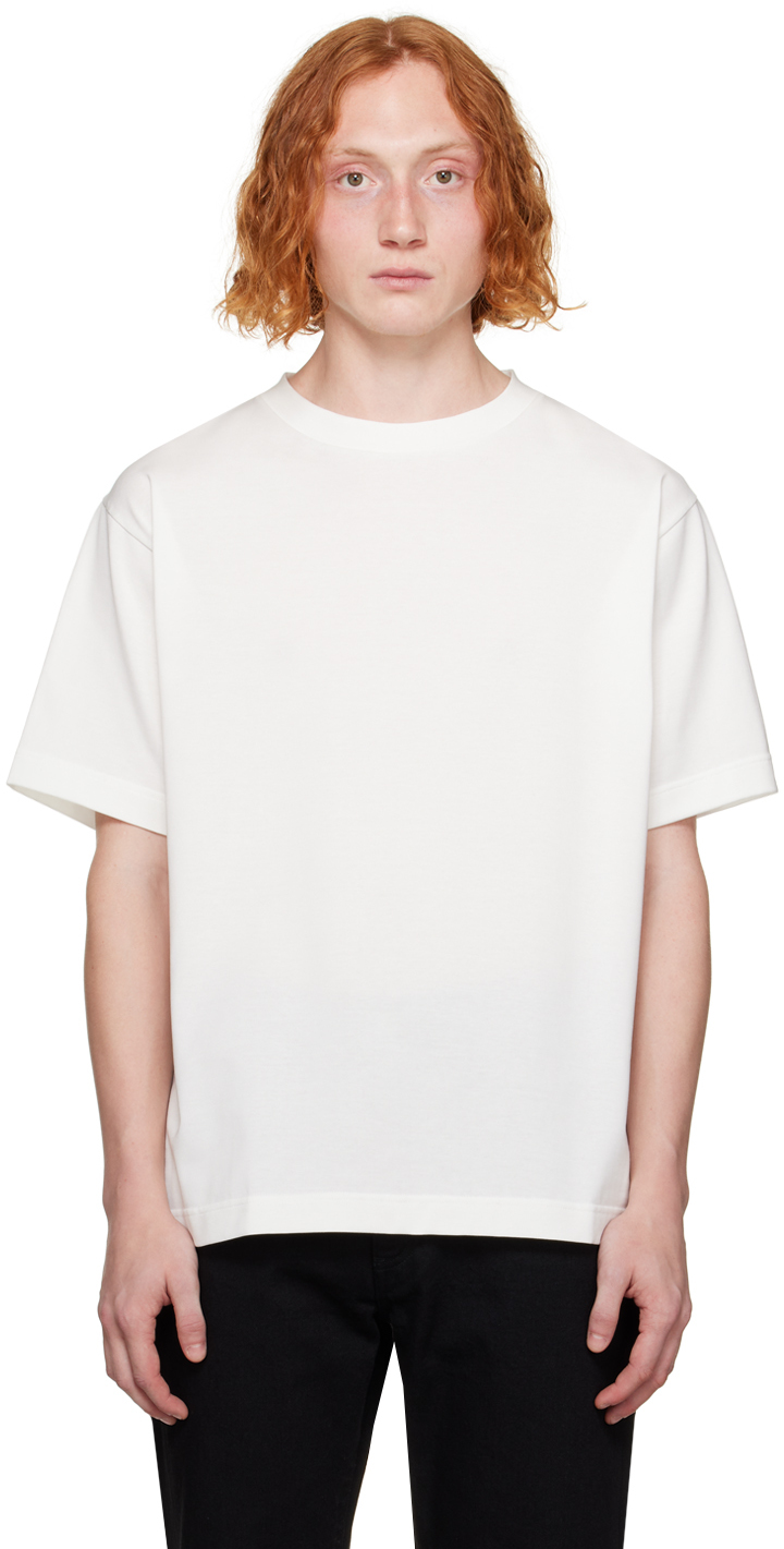 White Wide T-Shirt by SOPHNET. on Sale