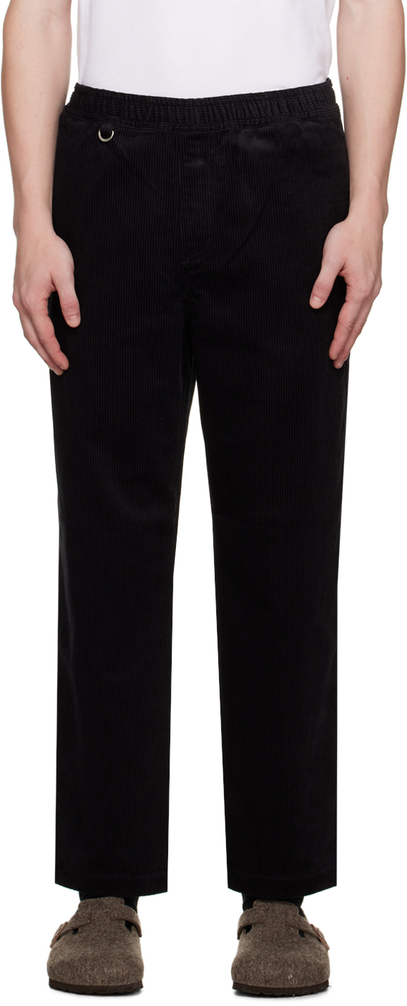 Black Standard Easy Trousers