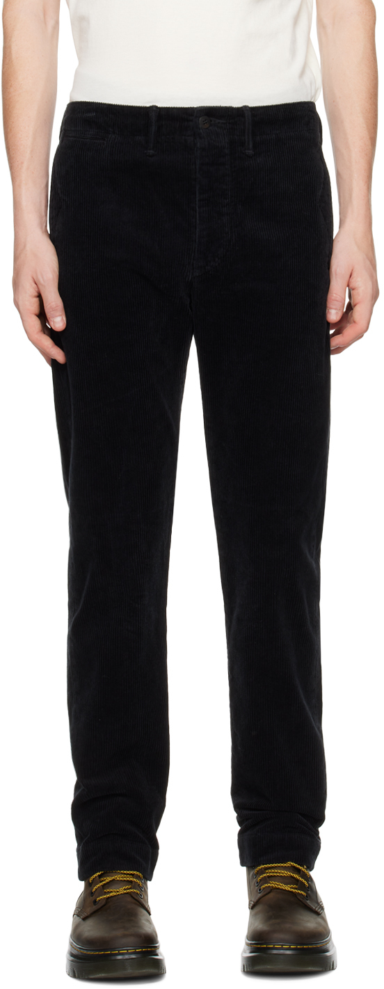 Black Men Executive Turkey Trouser - Black