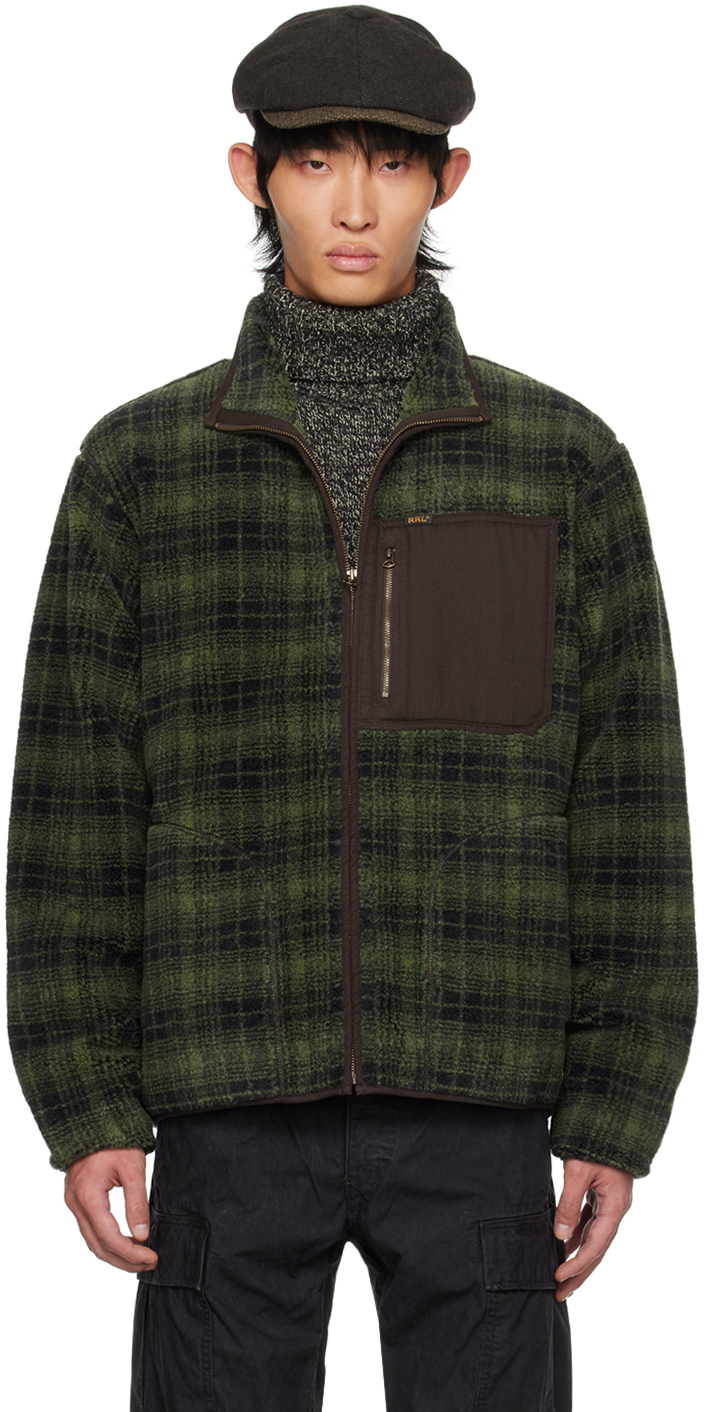 Green Check Jacket by RRL on Sale