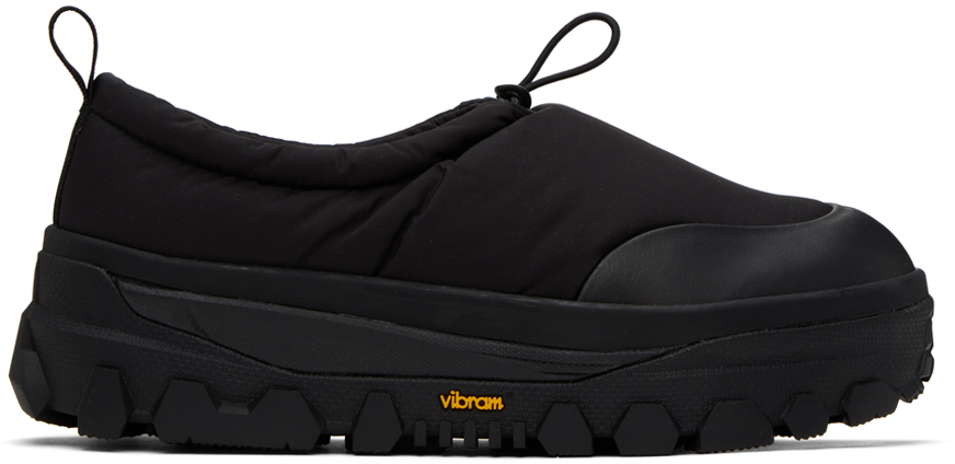 Amomento Black Padded Sneakers
