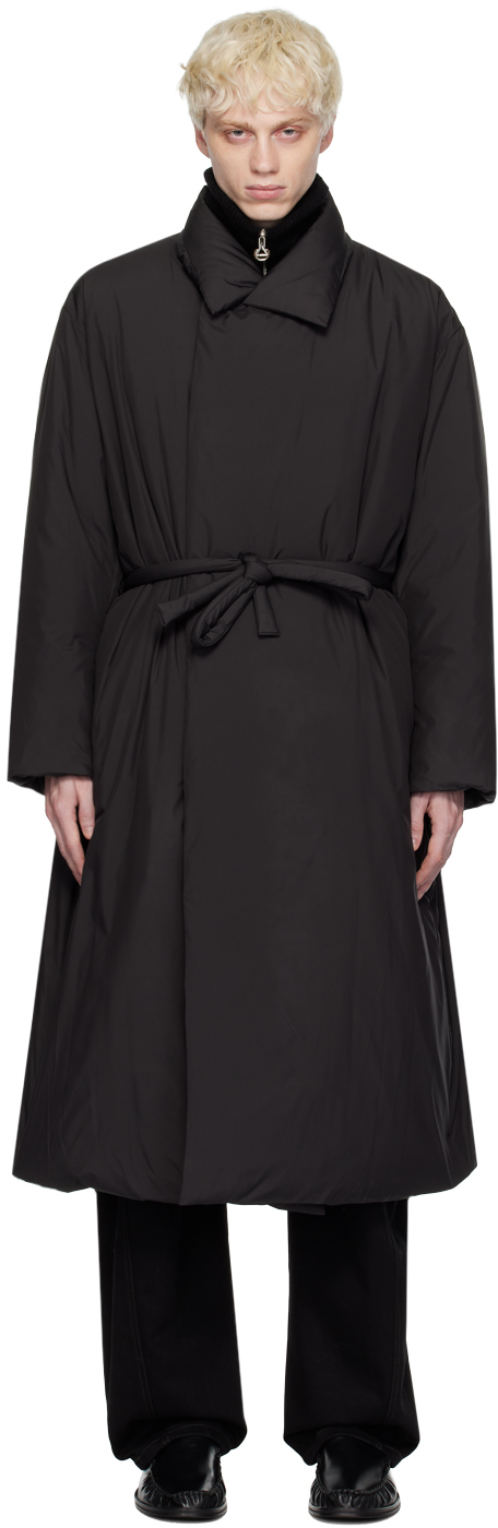 Amomento Black Belted Down Coat