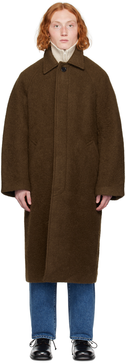 Brown Raglan Coat