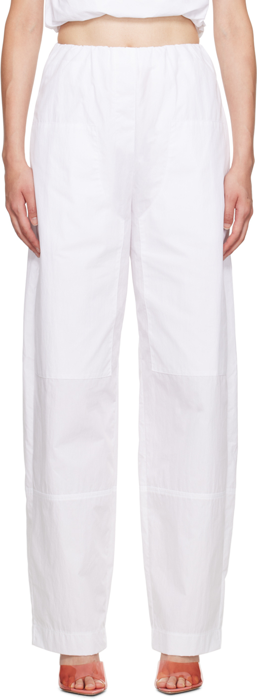 Paris Georgia Ssense Exclusive White Cocoon Trousers