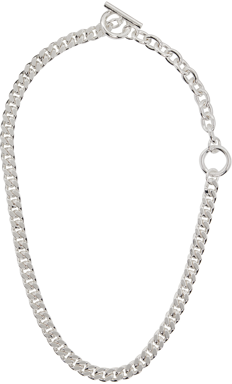 SSENSE Exclusive Silver #5704 Necklace