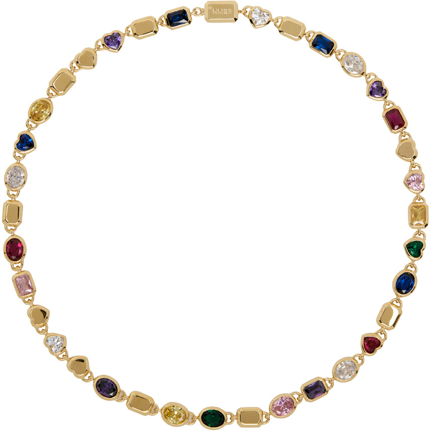 Numbering Multicolor #5814 Necklace
