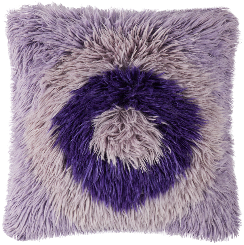 The Original Tush Cush Orthopedic Cushion Purple Suede / Faux leather LTD  Ed.