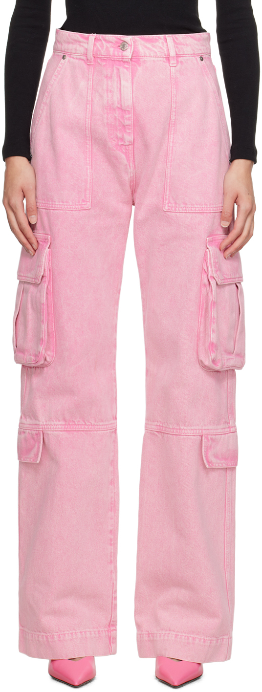 MSGM: Pink Pocket Jeans | SSENSE