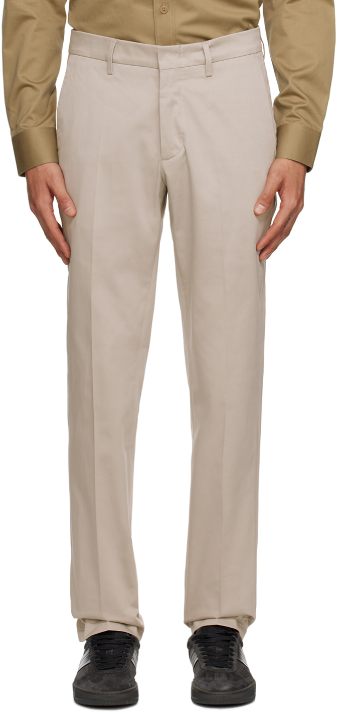 Dunhill Gray Hardware Chino Trousers