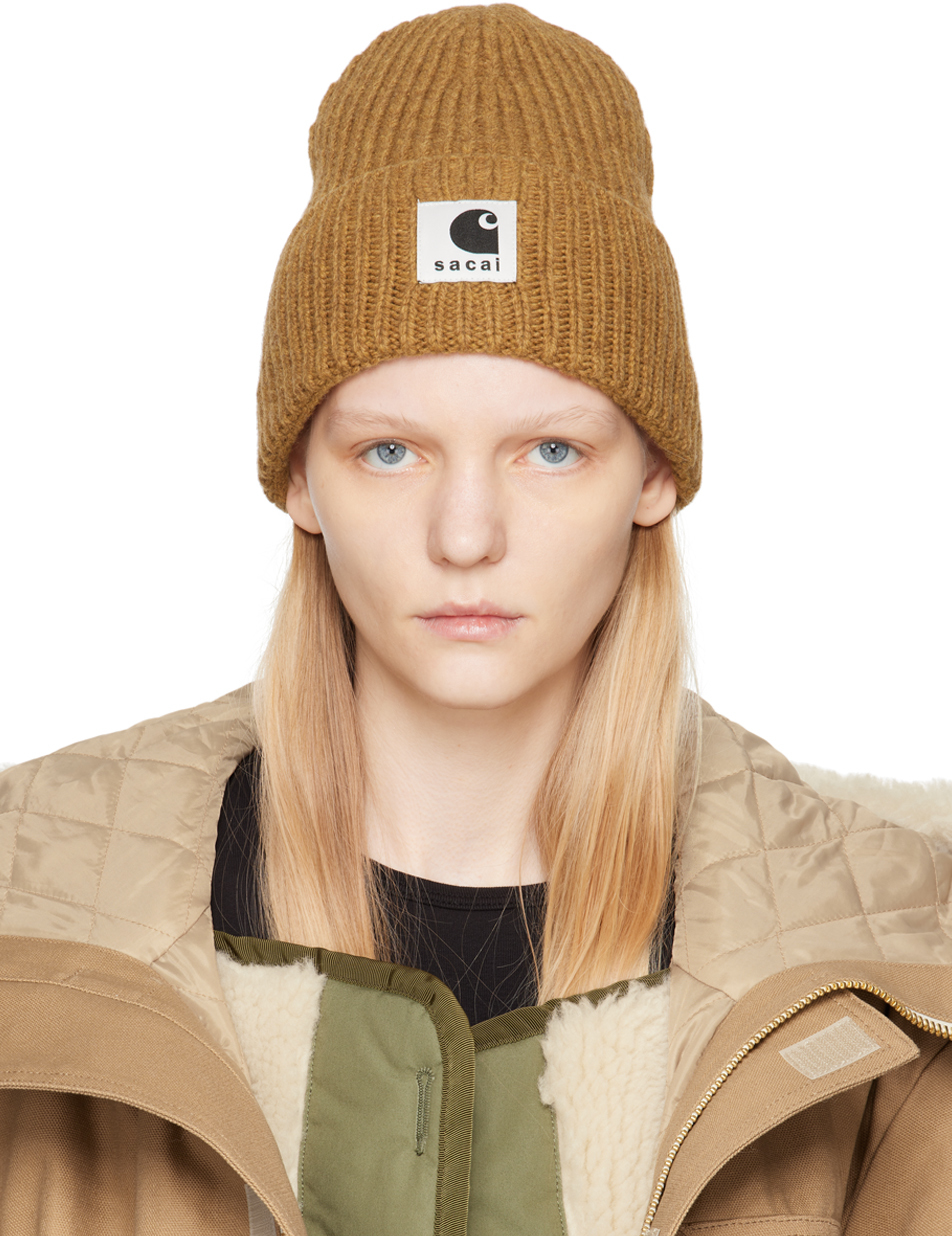 Beige Carhartt WIP Edition Beanie