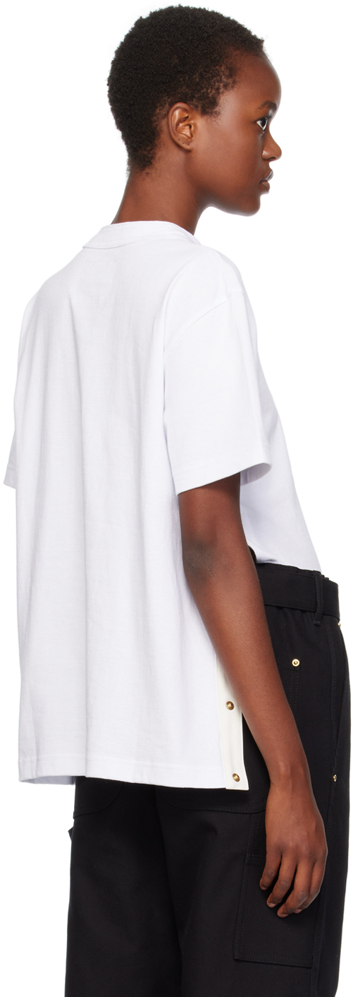 sacai White Carhartt WIP Edition T-Shirt | Smart Closet