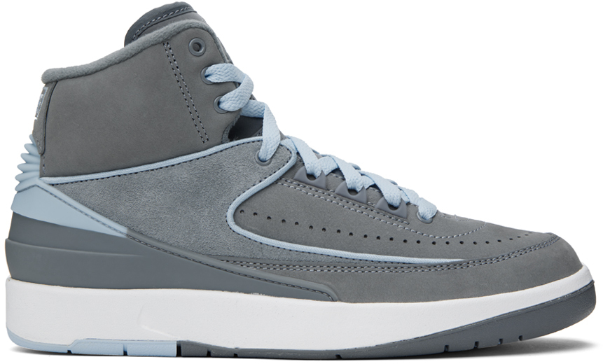 Gray Air Jordan 2 Sneakers
