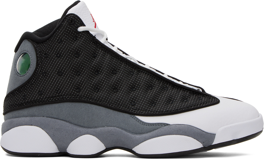 Nike Jordan: Black & Gray Air Jordan 13 Retro Sneakers | SSENSE UK