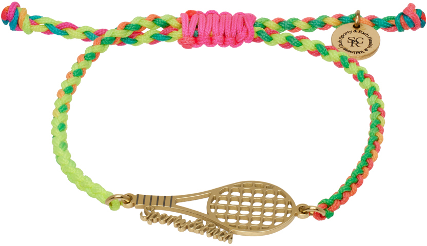 Multicolor Racquet Cord Bracelet