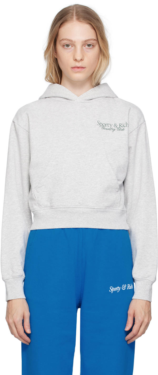Gray 'Country Club' Hoodie