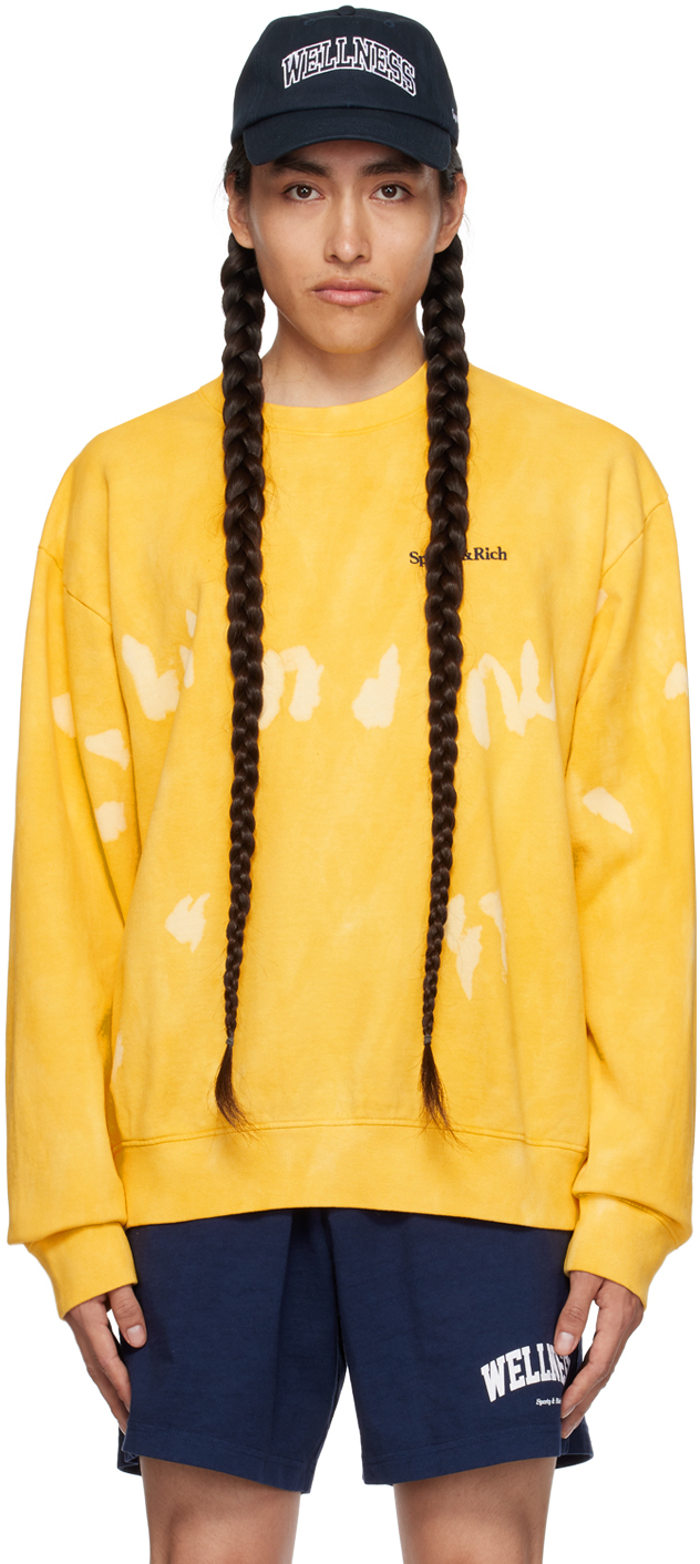 Yellow Serif Sweatshirt