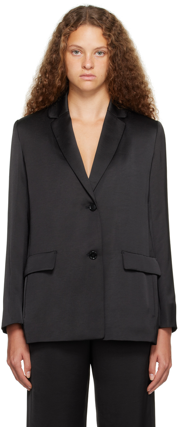 【関税込み】Max Mara ブラック Bernini テーラードジャケット Max Maraのブラック Bernini テーラードジャケットがセール中