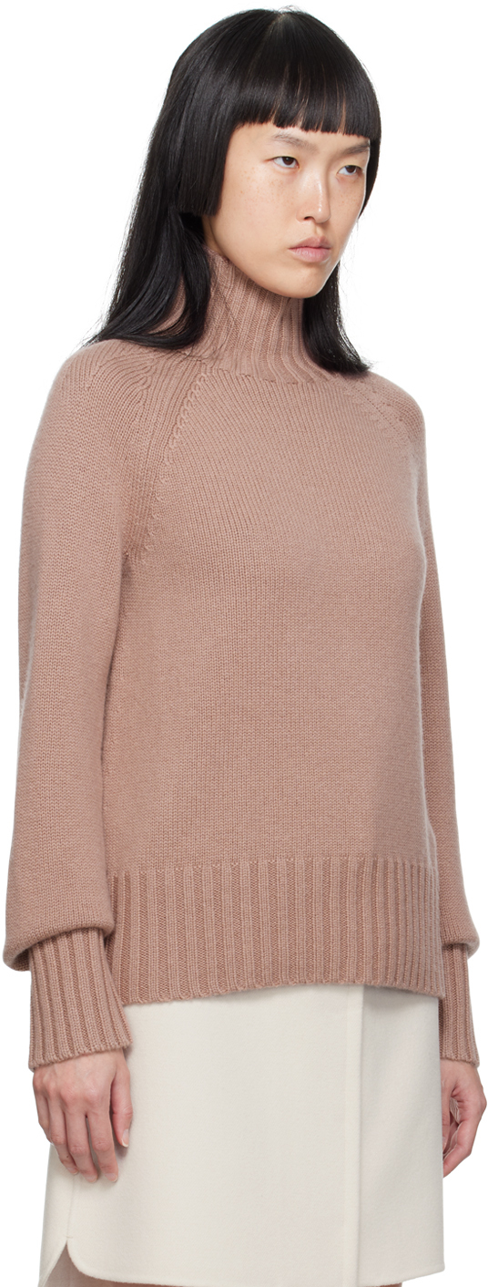 'S MAX MARA PINK MANTOVA TURTLENECK