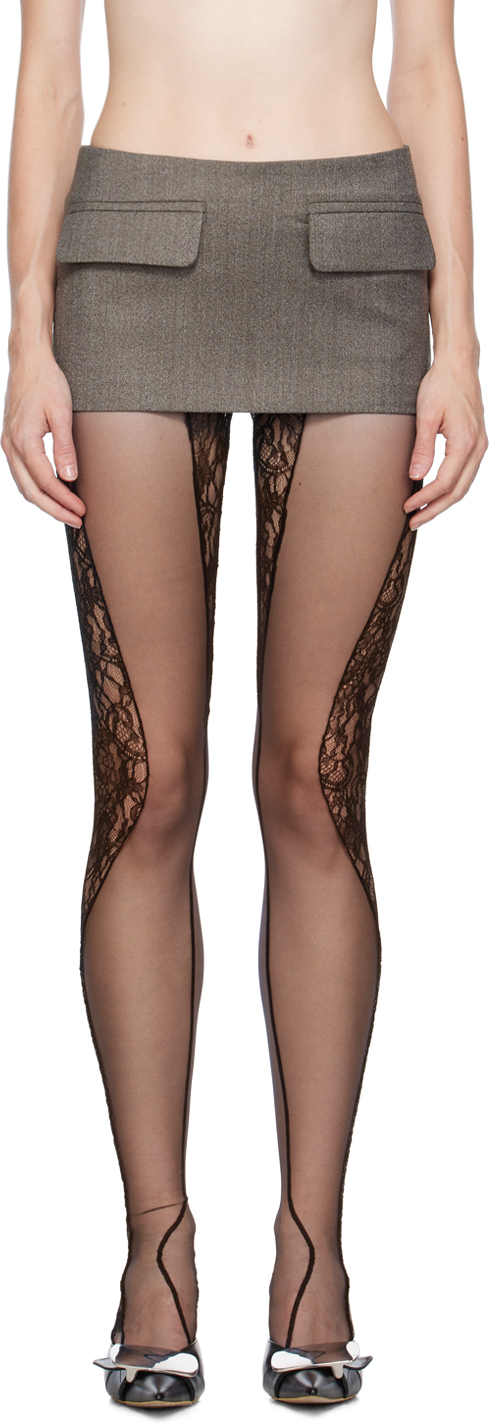 Lado BokuchavaのSSENSE 日本限定 グレー Twentythree ミニスカートが  