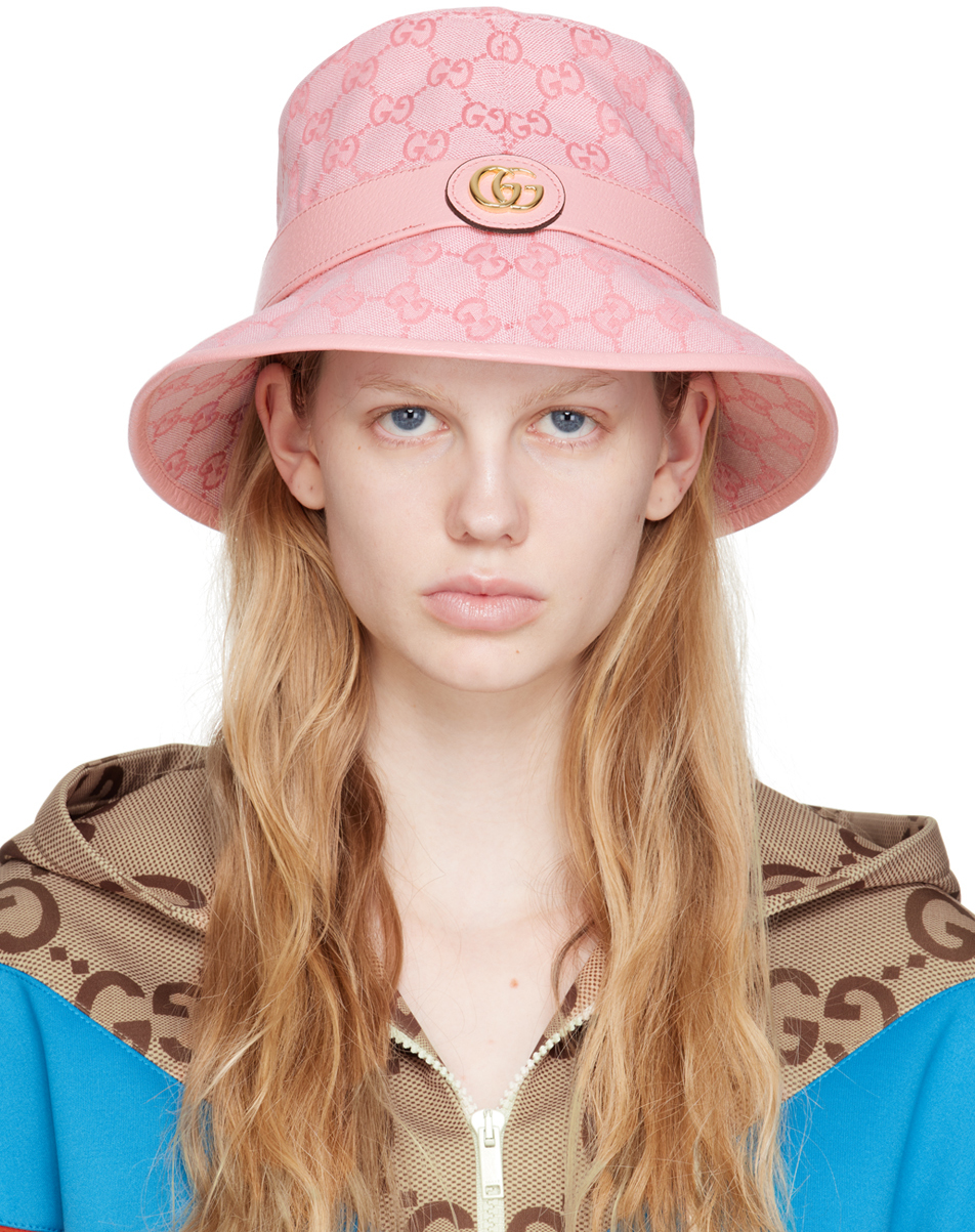 Pink GG Bucket Hat