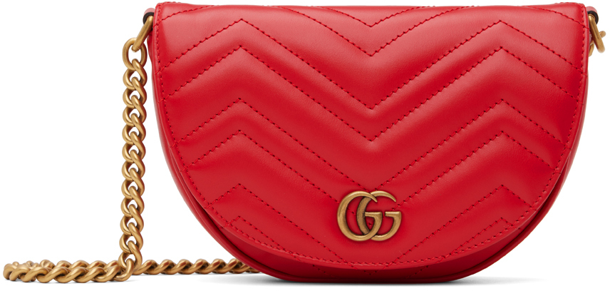 Gucci Red Backpacks