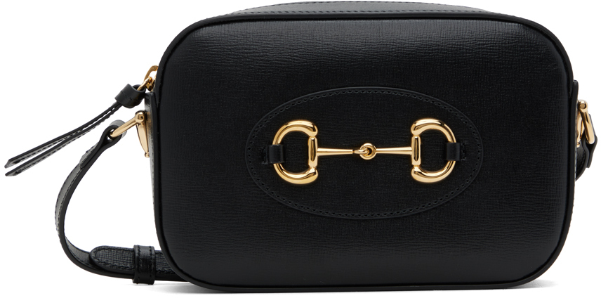 GUCCI Shoulder Bags Women, Small Gucci Horsebit 1955 bag Black