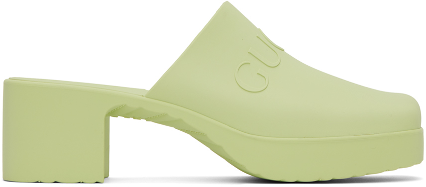 Gucci Green Slip-On Loafers
