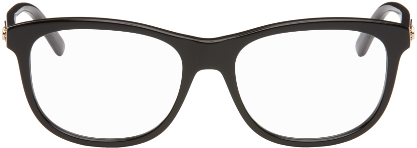 gucci black rectangular glasses